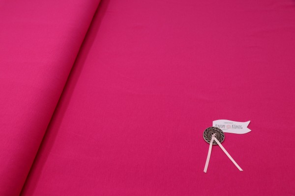 Baumwoll-Jersey pink